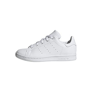 adidas Originals unisex baby Stan Smith Crib Sneaker, White/White/White, 3 Infant US