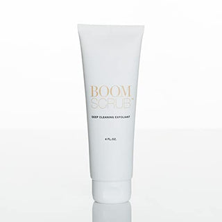 BOOM! by Cindy Joseph Boom Scrub - Gentle Exfoliating Facial Wash - Deep Pore Cleanser - Safe for Sensitive Skin - No Micro-tears, Abrasions or Redness
