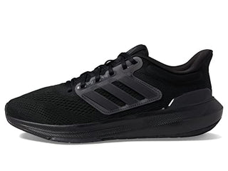 adidas Men's Ultrabounce Running Shoe, Black/Black/Carbon (Wide), 8
