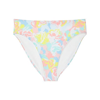 Victoria's Secret Mix-and-Match High Waisted Bikini Bottom, Swimsuit for Women, Floral Full Coverage Bathing Suit Bottoms for Women, (M)