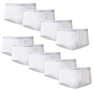 Hanes Men Hanes Men's Tagless White Briefs with ComfortFlex Waistband-Multiple Packs Available