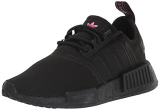 adidas Women's NMD_r1 Sneaker, Core Black/Core Black/Solar Pink, 11