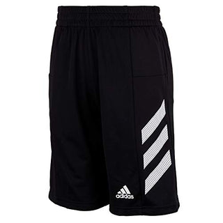 adidas Boys' Little Athletic Shorts, PRO Sport 3S Adi Black, 6
