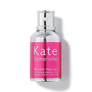Kate Somerville Wrinkle Warrior | 2-In-1 Plumping Moisturizer + Face Serum | Instantly Hydrates & Smooths Skin | 1.7 Fl Oz