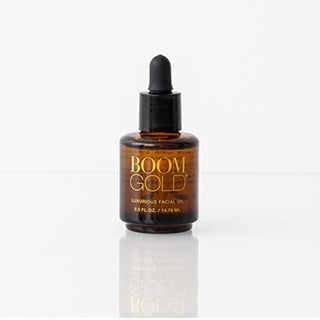 BOOM! by Cindy Joseph Boom Gold - All-Natural Facial Oil - Lightweight, Luxurious Hydration for Delicate Skin - Organic Ingredients - Dries Quickly for a Non-Greasy Finish