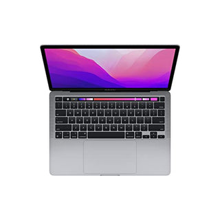 Apple 2022 MacBook Pro Laptop with M2 chip: 13-inch Retina Display, 8GB RAM, 256GB SSD Storage, Touch Bar, Backlit Keyboard, FaceTime HD Camera. Works with iPhone and iPad; Space Gray