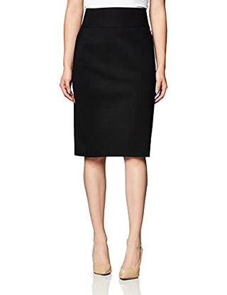 Calvin Klein Women's Essential Power Stretch Pencil Skirt, Black, X-Small