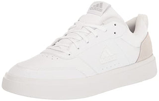 adidas Men's Park ST Sneaker, White/White/Grey, 10.5