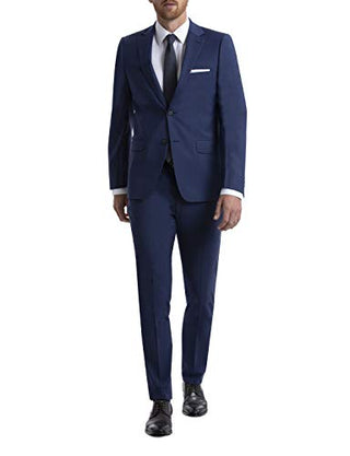 Calvin Klein Skinny Fit Men’s Suit Separates with Performance Stretch Fabric, Blue, 32W x 30L