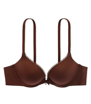 Victoria's Secret Perfect Shape Push Up Bra, Full Coverage, Padded, Bras for Women, Body by Victoria Collection, Brown (34C)