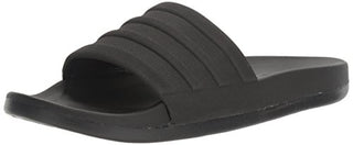 adidas Men's Adilette Comfort Slides Sandals, Core Black, 4
