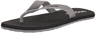 adidas Men's Eezay Flip-Flops, Grey/Black/Grey, 10