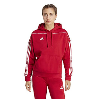 adidas Women's Size Tiro23 League Sweat Hoodie, Team Power Red, X-Large/Tall