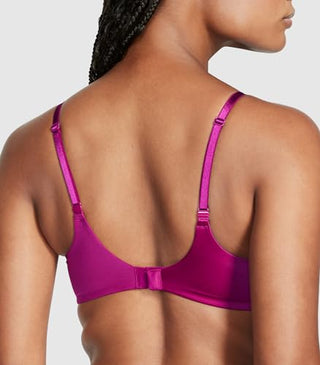 Victoria's Secret So Obsessed Wireless Push Up Bra, Padded, Plunge Neckline, Smoothing, Bras for Women, Pink (36C)