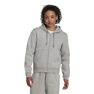 adidas ALL SZN Fleece Full-Zip Hoodie Women's, Grey, Size XS