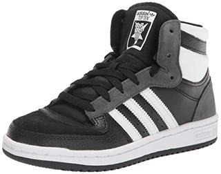 adidas Originals Top Ten Red Bulls Sneaker, Core Black/White/Dark Grey Heather, 3.5 US Unisex Big Kid