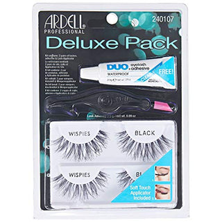 Ardell Deluxe Pack Wispies Lashes Black