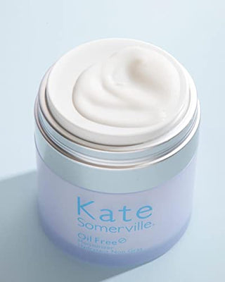 Kate Somerville Oil Free Moisturizer - Clinically Formulated for Oily Skin – Lightweight, Hydrating Daily Oil Control Face Cream, 1.7 Fl Oz