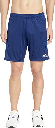adidas Men's Tastigo 19 Soccer Shorts,Dark Blue/White,X-Small