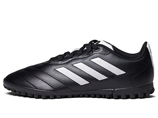 adidas Goletto VIII Turf Soccer Shoe, Black/White/Red, 12 US Unisex Little Kid