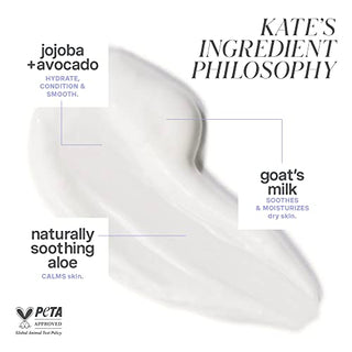 Kate Somerville Goat Milk Moisturizing Cream - Deeply Hydrating Daily Facial Moisturizer – Gentle Face Lotion Suitable for Sensitive Skin, 1.7 Fl Oz