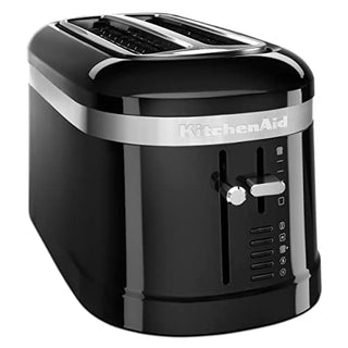 KitchenAid 4 Slice Long Slot Toaster with High-Lift Lever - KMT5115OB, Onyx Black