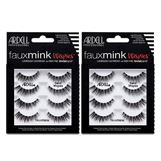 Ardell False Lashes Faux Mink Demi Wispies Multipack, 2 pk x 4 pairs